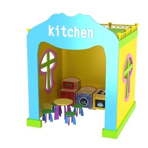 Maison de jeu de rôle pour enfants, supermarché, banque, <span class=keywords><strong>cuisine</strong></span>, articles de jeu de rôle réalistes, grande maison de jeu pour enfants, tailles plus petites - Product Image 4