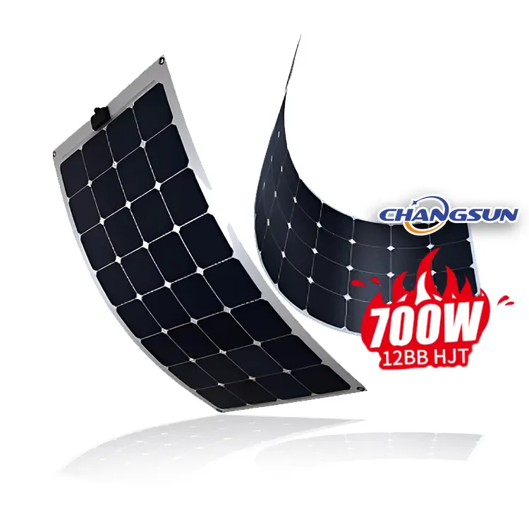 Lightweight 240W 300W 320W Solar Flexible set air conditioner generator all-in-one solar system