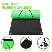 QTMAT tapis d'entraînement de Golf détection de balançoire tapis de frappe Mini Golf Portable mettre la pratique tapis de frappe tapis de Golf