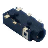 SMT hembra 2,5mm estéreo Mini auricular Jack teléfono Jack auriculares Jack conector