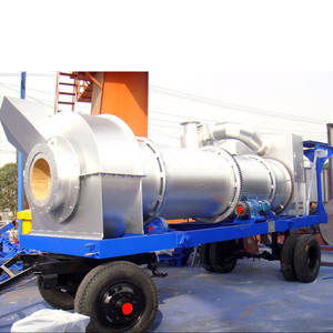 Centrale à béton mobile, usine d'asphalte, sécheur rotatif à tambour, centrale de mélange d'asphalte - Product Image 3