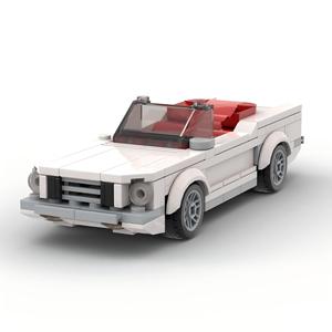 Kit de modèle de voiture de course célèbre <span class=keywords><strong>Super</strong></span> Sport, bricolage, briques miniatures, voitures, instructions en papier, jouets, ensemble de blocs de construction pour garçons - Product Image 2