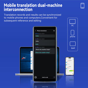 Dispositivo <span class=keywords><strong>traductor</strong></span> inteligente 2024 A50, dispositivo <span class=keywords><strong>traductor</strong></span> con voz, dispositivo de idioma en tiempo real, <span class=keywords><strong>traductor</strong></span> <span class=keywords><strong>coreano</strong></span> - Product Image 3