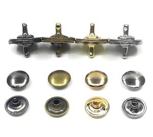 Siêu mỏng đôi cap <span class=keywords><strong>Snap</strong></span> Nút nam châm mạnh mẽ 14mm 18mm Da Hành Lý quần áo khóa kim loại hạt ẩn đinh tán hút - Product Image 3