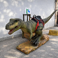 Manège de dinosaures animatroniques pour parc d'attractions, manège personnalisé pour enfants, utilisation intérieure/extérieure