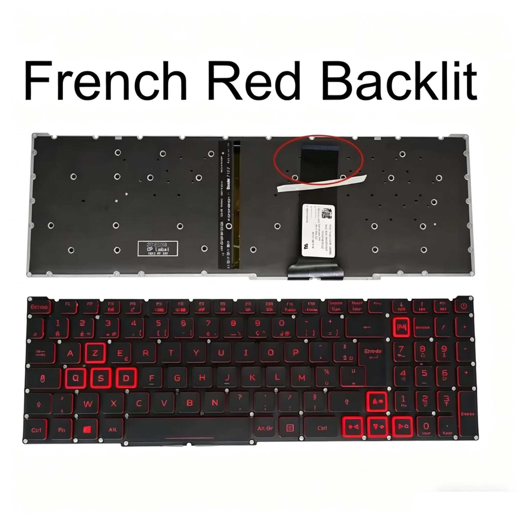 Lumière rouge FR noire