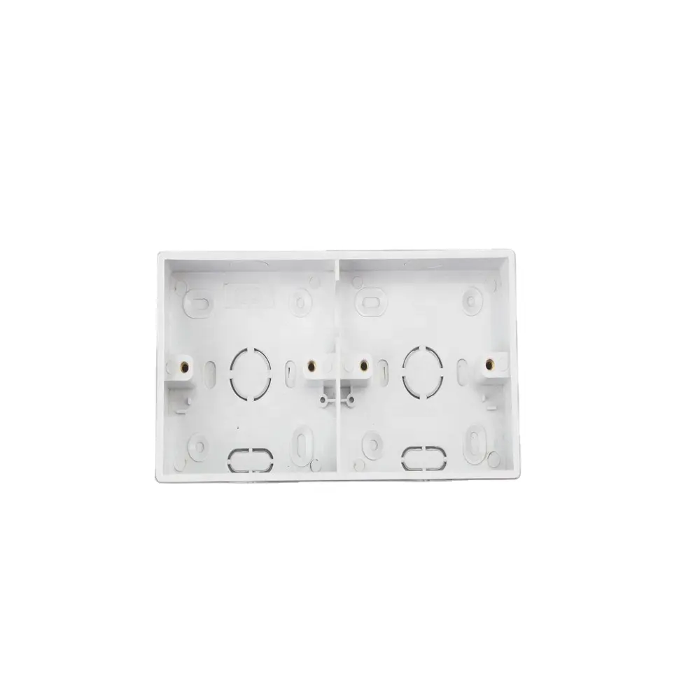 Beste preise Fabrik versorgung Schalter junction box 3x3 PVC KUNSTSTOFF 86*86 VERDRAHTUNG elektrische junction box