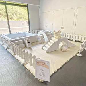 Tùy Chỉnh Thương Mại Toddler Trắng Mềm Chơi Bóng Hồ Bơi Đồ Chơi Đặt Cho Thuê Sân Chơi Trong Nhà Trẻ Em Bên Mềm Chơi Thiết Bị - Product Image 1