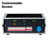 Boîtier de distribution numérique en silicone SHTX pour équipement électrique professionnel, 12 prises, 24 sorties, pour amplificateur d'éclairage de scène