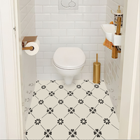 Parquet à motifs floraux, revêtement de sol en PVC auto-adhésif, carrelage en PVC à faire soi-même