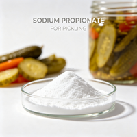 Poudre de propionate de sodium de qualité alimentaire E281 CAS137-40-6 FEMA2983 EINECS205-290-4, conservateur antifongique, certifié casher et halal