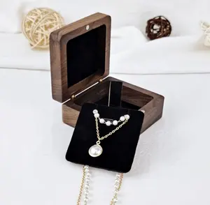 קופסת טבעת תכשיטים קישוט קלאסי מאוד לחברה קופסאות תכשיטים ותצוגות מוצרי עץ קופסאות תכשיטים סיטונאי