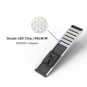 Lumen cao tất cả-trong-một tích hợp năng lượng mặt trời ánh sáng đường phố không thấm nước tiết kiệm năng lượng cho ngoài trời IP65 thông minh đường pin cung cấp điện - Product Image 3