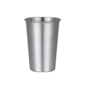 Stainless Steel Water <b>Cup</b> 304 Single Layer Camping Outdoor <b>Cold</b> Drink Mug Minimalist Design - Product Image 3