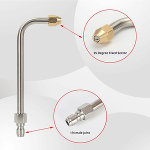 Hot Bán 360 Độ Áp Lực Quay Máy Giặt Mở Rộng Bended Bọt Phun <span class=keywords><strong>Lance</strong></span> Mở Rộng Ống Phun Phụ Kiện Súng - Product Image 4