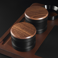 BANLEE Distributeur d'expresso à hauteur adaptative par gravité et tamper à main pour expresso calibré de 58 mm