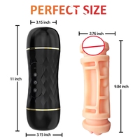 LENDGOGO Pocket Pussy - Автоматический вибрирующий мастурбатор Lila 2-в-1 с оральной и вагинальной стимуляцией 3D. Оптовый поставщик, производитель игрушек.