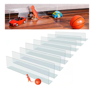 Bloqueador de sofá fácil de instalar Bloqueadores de juguetes transparentes para muebles Evite que las cosas pasen debajo del sofá cama y otros muebles - Product Image 1