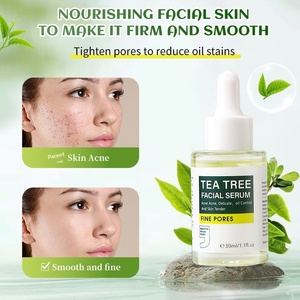 Fast Acting Wholesale Natural Tea Tree Oil Face <strong>Serum</strong> Organic <strong>Acne</strong> Remover Treatment Pores Minimizing Repairing Facial <strong>Serum</strong> - Product Image 2