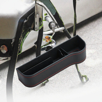 Organisateur de siège de voiture de luxe en ABS, boîte de rangement latérale multifonctionnelle pour l'intérieur, pour le rangement des objets divers