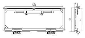 Nuevos accesorios de montacargas de fábrica de China (cambio Lateral/rotador/extensión/posicionador) - Product Image 2