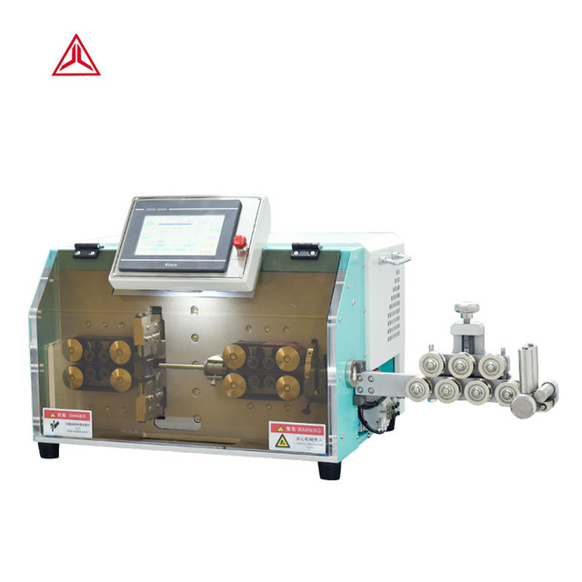 Multicore Wire Cutting and Stripping Machine Fully Automatic Machine for Manufacture Power Cables Rj45 Cable Stripping Machine