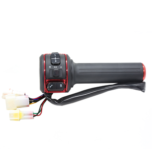 <span class=keywords><strong>Frein</strong></span> à disque double pour vélo électrique, accélérateur à poignée <span class=keywords><strong>de</strong></span> rotation gauche et droite, interrupteur combiné marche arrière, 3 vitesses, lumière, P BUTT - Product Image 6