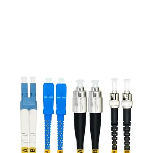 FC-LC Mulit Mode Fiber Patch Cord PVC 50/125 OM2 Fiber Optic Patch Cord 2 Core Fiber Optic Patch Cord