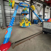 Grand carnaval extérieur 360 degrés petite machine rotative mini parc d'attractions balançoire marteau pendule prix
