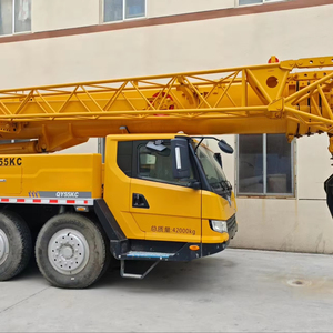 Grue d'occasion QY55KC 55 tonnes Shanghai QY QAY XCA XCT en bon état à prix réduit - Vente chaude - Product Image 1