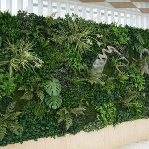 Mur d'herbe de mur de <span class=keywords><strong>buis</strong></span> artificiel en plastique anti-UV plante mur vert pour <span class=keywords><strong>la</strong></span> décoration extérieure intérieure - Product Image 3