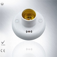 E27 Voix Capteur De Contrôle De Lumière Commutateur de Délai De Base de Lampe À Douille Support