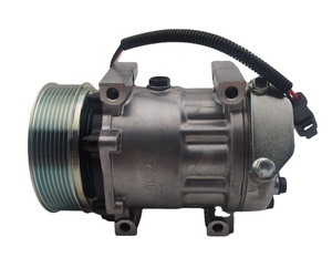 Máy Nén Khí 12V Đa Năng <span class=keywords><strong>Sanden</strong></span> SD7H15 A/C 32008562 Cho JCB 332/D2884 - Product Image 1