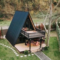 Offre Spéciale Kits de petites maisons Mini Casas préfabriquées 100 M2Construction Maisons préfabriquées Villa en acier léger