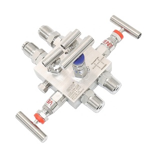 Conventional Style 2/3/5 Manifold Valves 3051S Aseembled to R305 Five-Valve Manifold - Product Image 2