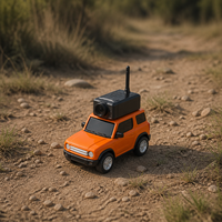 Voiture télécommandée 1/64 style Bronco avec caméra HD 720P 2.4G, longue portée, fonction Follow Me, prête à l'emploi, jouet électrique pour enfants 8+, cadeau