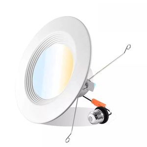 6-In 1250LM <span class=keywords><strong>Led</strong></span> Có Thể Ánh Sáng Bulb <span class=keywords><strong>Led</strong></span> Bulb Lights <span class=keywords><strong>Dimmable</strong></span> <span class=keywords><strong>LED</strong></span> Chiếu Sáng Lõm Trang Bị Thêm Downlight Baffle <span class=keywords><strong>Trim</strong></span> 15 Wát 100 Wát - Product Image 1