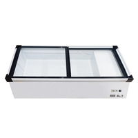 Congélateur multi-températures sans givre en acier inoxydable pour camping-car, étal de rue, armoire réfrigérée, brochettes de barbecue, comptoir, conservation des aliments frais