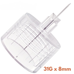 Agujas de Acero Inoxidable Desechables con Certificación CE, 31G 5mm 6mm 8mm 32G 4mm 1.5mm 13mm, 100 Unidades, para Uso Clínico en Cuidado de la Piel - Product Image 3