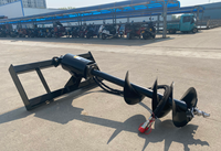 Tarière hydraulique pour mini-chargeuse avec 3 mèches à vendre 12-16 GPM