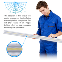 Équipement de terrain de sport LED conforme à la norme FIP pour terrain de padel, système d'éclairage pour terrain de padel, pickleball et badminton