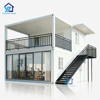 Maisonnette Conteneur Moderne Pliable et Modulaire pour Bureau Extérieur, Jardin, Atelier, Stockage