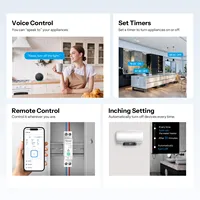 SONOFF BASIC-1GSP, Sensor de Riel DIN Básico, Versión Matter Over WiFi, Carga de 32A, Seguimiento de Facturas de Energía Eléctrica, Compatible con Apple Home