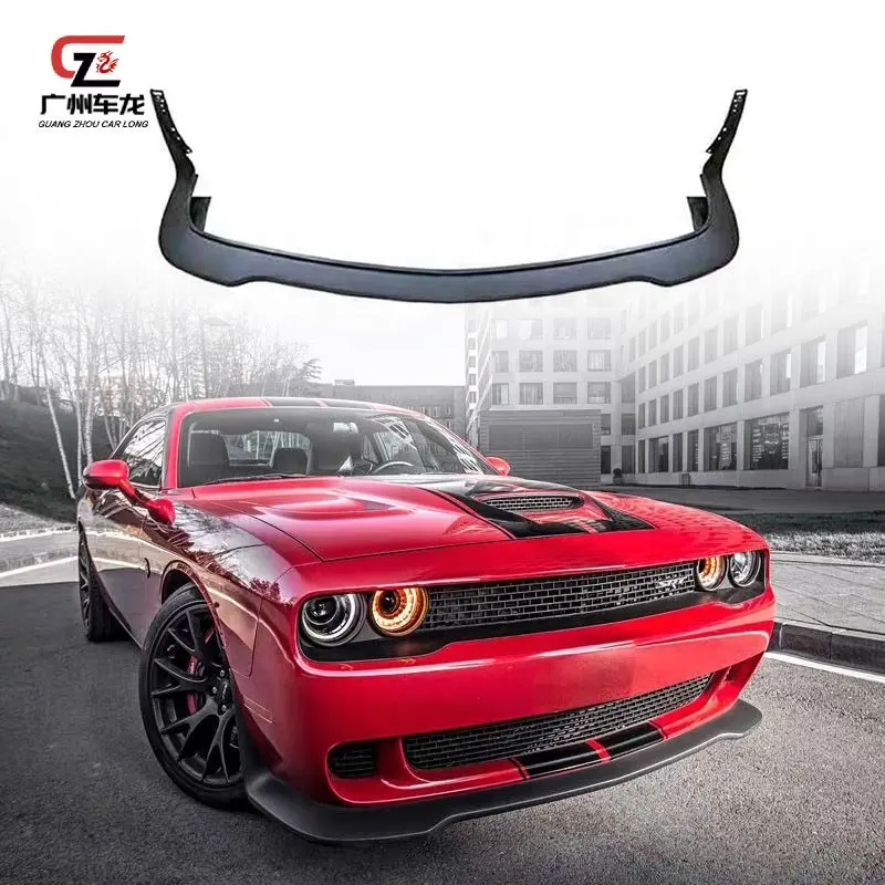 Paraurti auto anteriore Splitter Lip per Dodge Challenger 2012 Car Bodykit PP accessorio esterno in plastica parti modificate fabbrica diretta