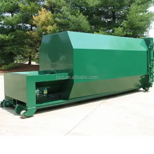 Compactadores de resíduos para uso externo, máquinas independentes para reciclagem de resíduos de aço de alta qualidade
