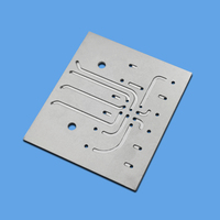 Plaque bipolaire en acier inoxydable plat de qualité supérieure, sans bavures, gravée par photoélectro-érosion, titane grade 2, certifiée ISO9001, OEM/ODM disponible