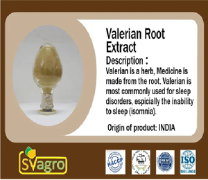 Polvo de extracto de raíz de valeriana Soporte de relajación y sueño natural Suplemento de hierbas potente y calmante a granel disponible - Product Image 4