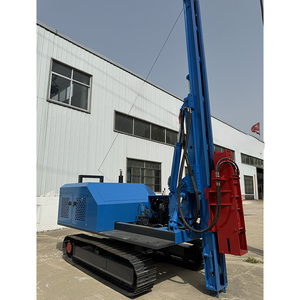 유압식 지상 스크류 파일 드라이버, 수동 파일 드라이버, 경사면 크롤러 타입 GPS - Product Image 2