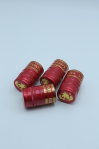 Disesuaikan Logo wiski kaca botol segel Polylaminate Shrink kapsul aluminium Foil kapsul - Product Image 6