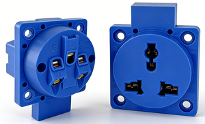 IP54 Wasserdichte Universelle Dreipolige Steckdose 220V/250V AC Elektrische Anschlussdose - Product Image 2